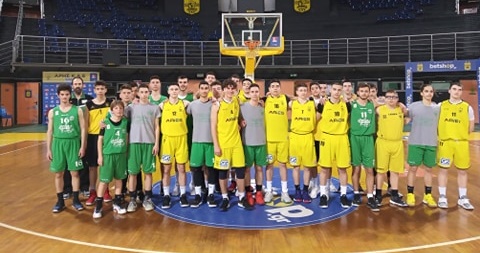 Μπάσκετ Παίδων: Φιλικό με Πολύγυρο και επίσκεψη στο Μουσείο του ΑΡΗ (photos)