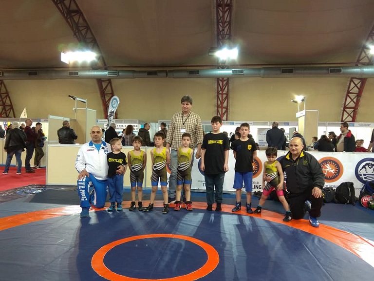 Επίδειξη των μικρών μας παλαιστών στην Sportexpo