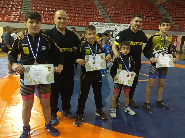 Συγκομιδή μεταλλίων για το τμήμα Πάλης