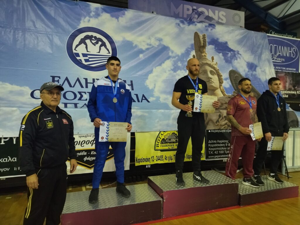 Πάλη: Χρυσό για Σιγγιρίδη και αργυρό για Πάνου στο Πανελλήνιο Πρωτάθλημα (pics)