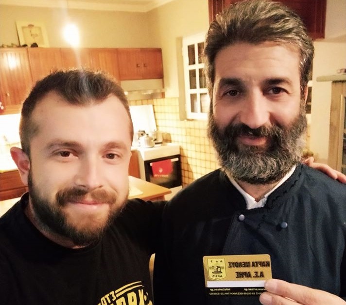 Ο πατήρ Χρήστος στην οικογένεια του Α.Σ. ΑΡΗΣ