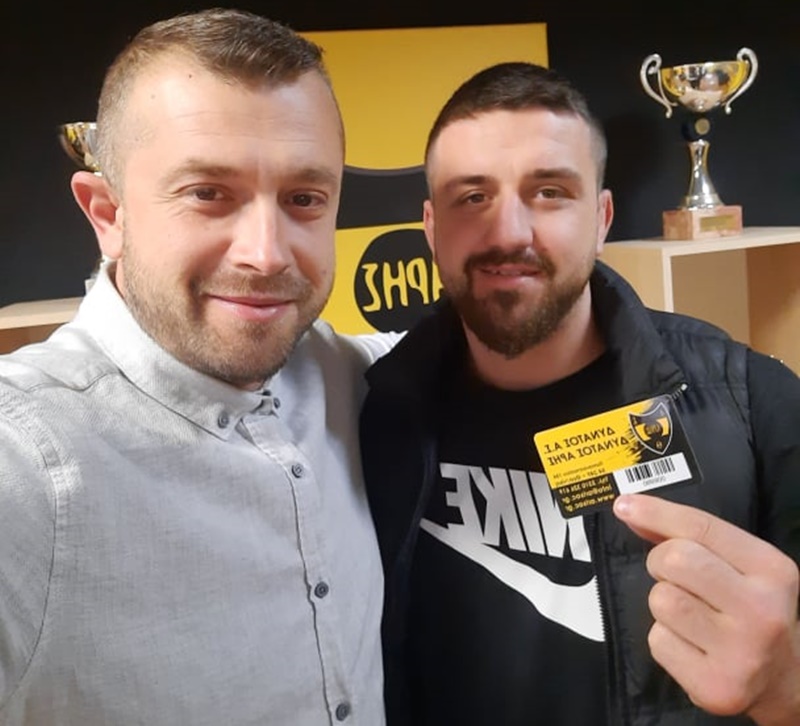 Μέλος του Α.Σ. ΑΡΗΣ ο Χρήστος Πλασάρης