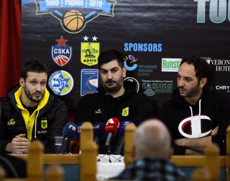 Η συνέντευξη Τύπου και οι πρώτοι αγώνες του Διεθνούς Τουρνουά Εφήβων «Νίκος Γκάλης» (photostory)