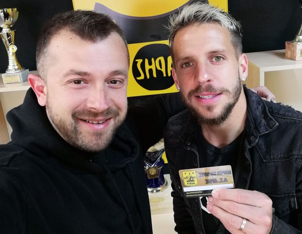 Μέλος του Α.Σ. ΑΡΗΣ ο Λούκας Σάσα