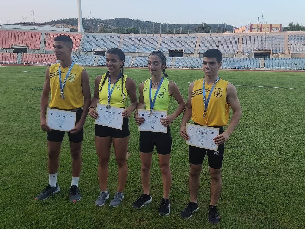 Στίβος: Τρία ασημένια μετάλλια στο Πανελλήνιο Πρωτάθλημα Κ16 (pics)