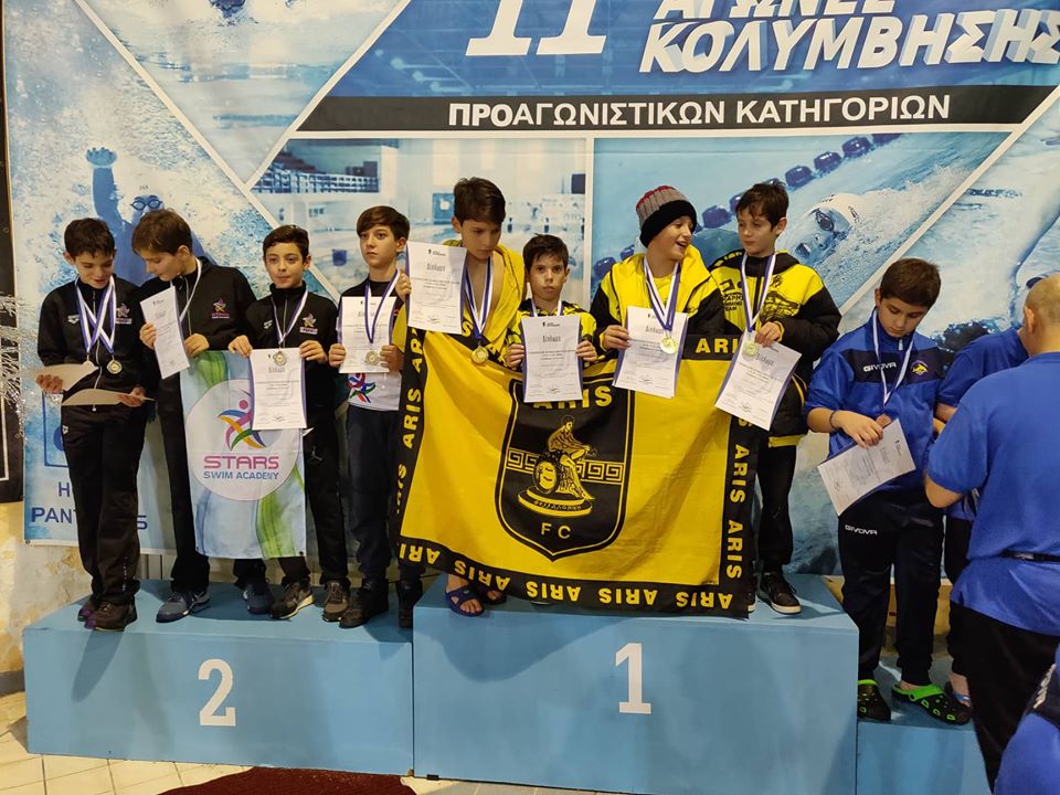 Κολύμβηση: Δεύτερος σε μετάλλια ο ΑΡΗΣ στην Πτολεμαΐδα (photos)