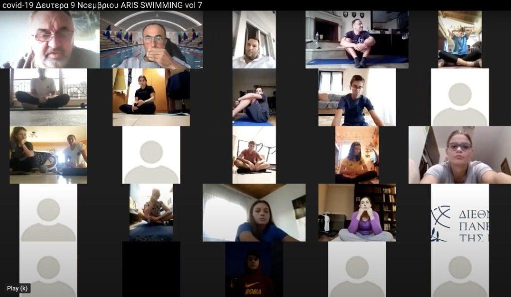 Κολύμβηση: «Διαδικτυακή» άθληση (και όχι μόνο) εν μέσω καραντίνας (pics)