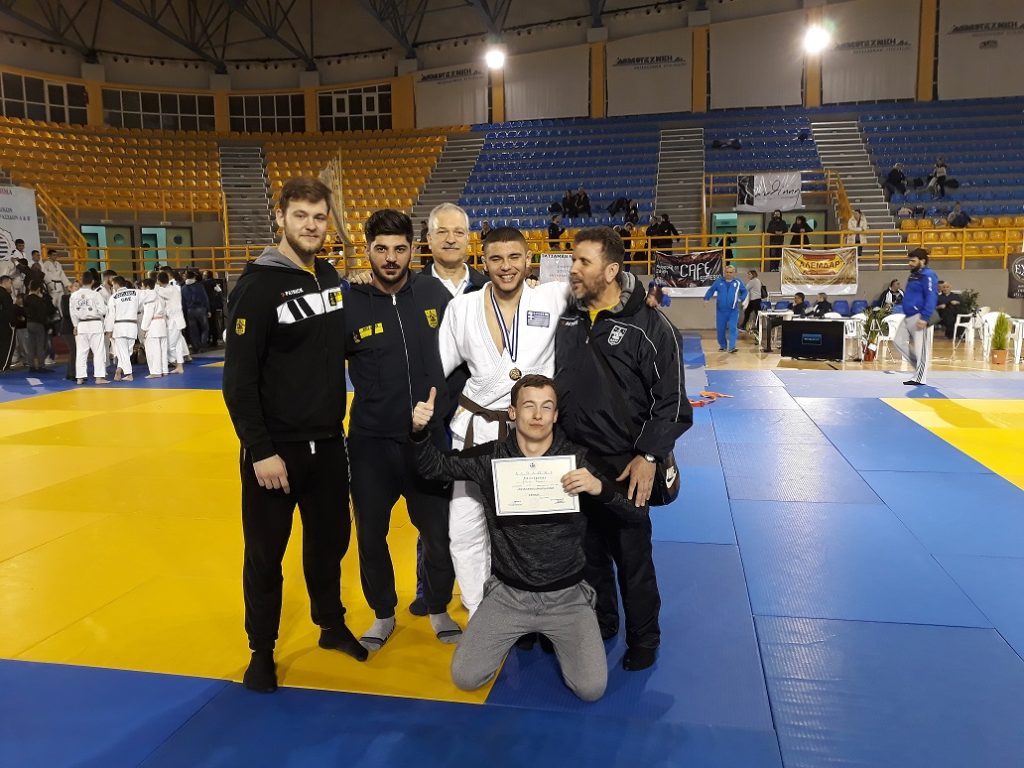 3oς στο Πανελλήνιο Πρωτάθλημα Τζούντο Νέων ο Θάνος Μυλωνέλης