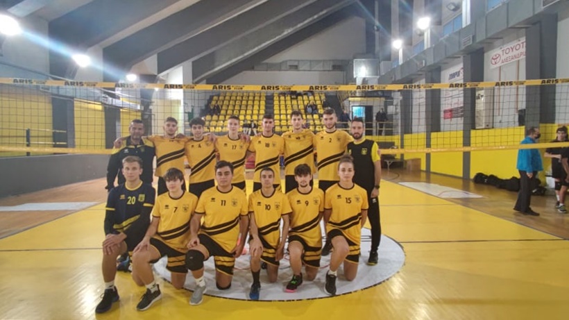 Βόλεϊ Εφήβων: Πρόκριση στο Final Four της ΕΠΕΣΘ για τον ΑΡΗ