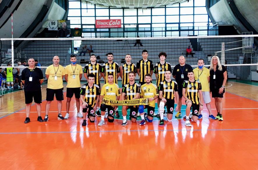 Βόλεϊ Ανδρών: Η αγωνιστική δραστηριότητα των τμημάτων του Α.Σ. ΑΡΗΣ