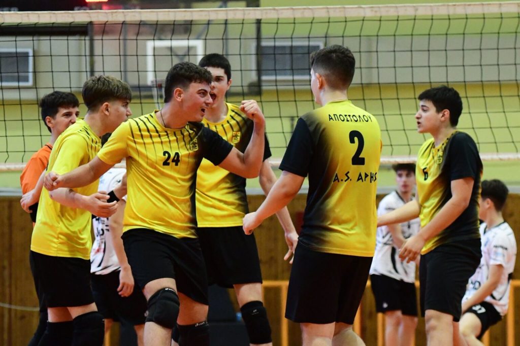 Βόλεϊ: Άνετη νίκη επί του ΠΑΟΚ και «2 στα 2» στο Final 4 Αγοριών Κ17