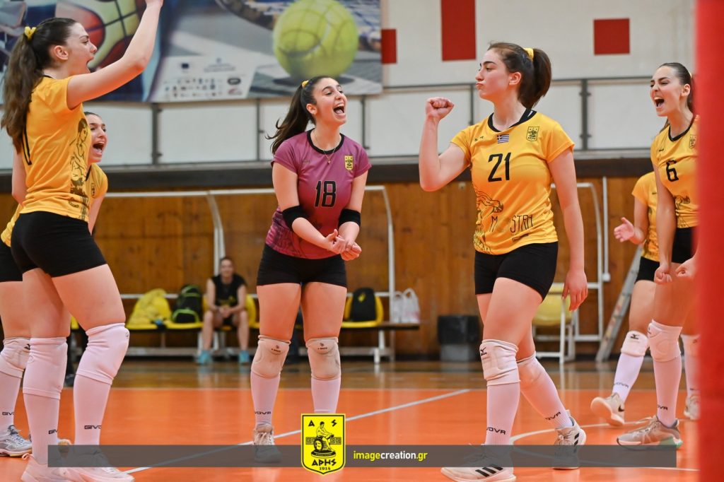 Βόλεϊ Κορασίδων: Νίκη επί της Ελπίδας Αμπελοκήπων στη δεύτερη μέρα του Final 4 (1-3)