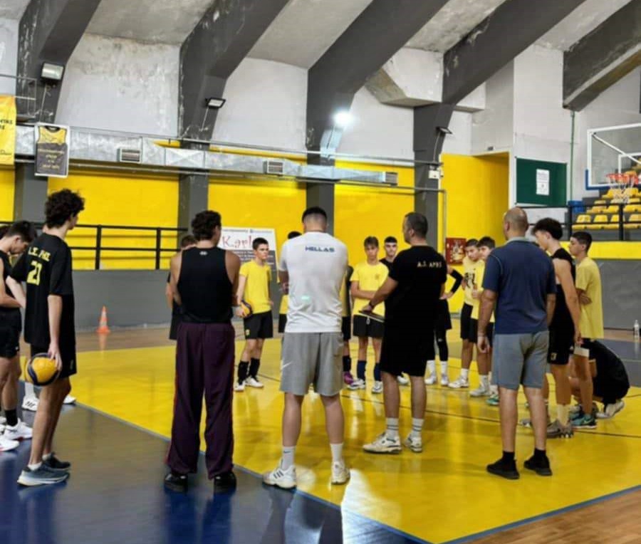 Βόλεϊ: Πρώτη προπόνηση για Παίδες και Παμπαίδες του ΑΡΗ