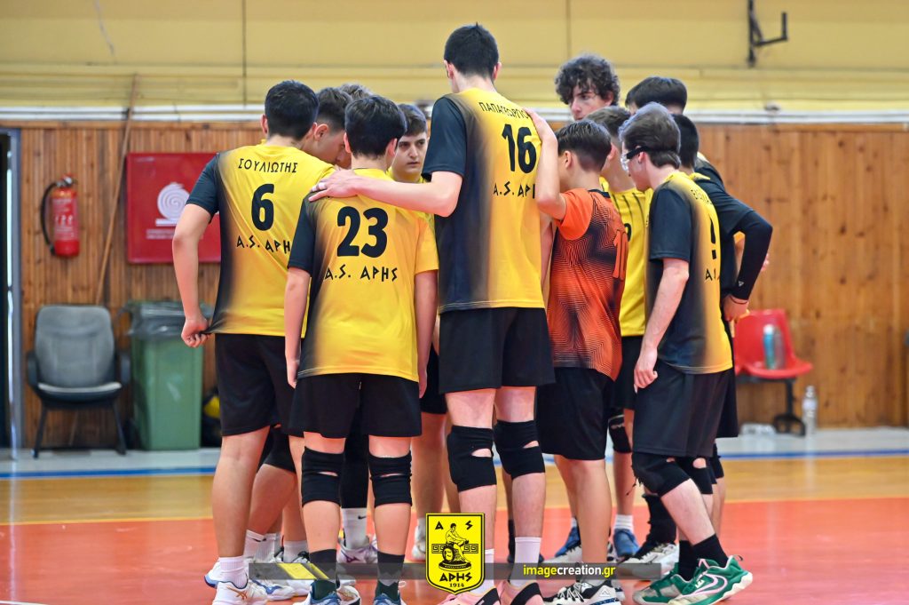 Βόλεϊ: Δεύτερος ο ΑΡΗΣ στο Final 4 Αγοριών Κ17