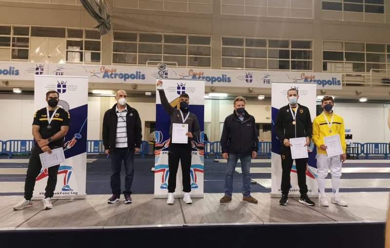 Ξιφασκία: Χάλκινο μετάλλιο ο Γρόλλιος στο Κύπελλο Ανδρών!