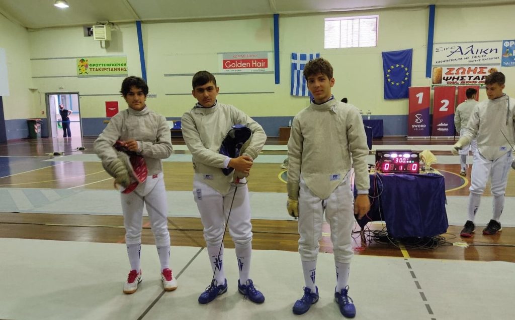 Ξιφασκία: Τέταρτος ο ΑΡΗΣ στο Πανελλήνιο Πρωτάθλημα Εφήβων – Νεανίδων