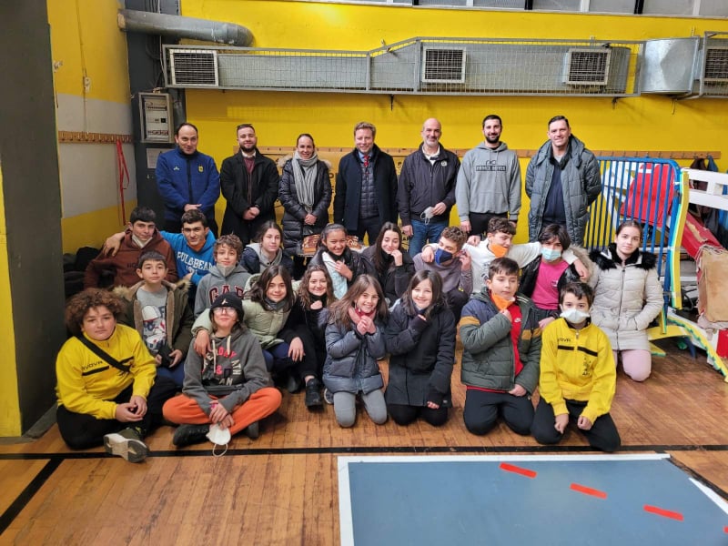 Ξιφασκία: Η κοπή της πρωτοχρονιάτικης πίτας (pics)