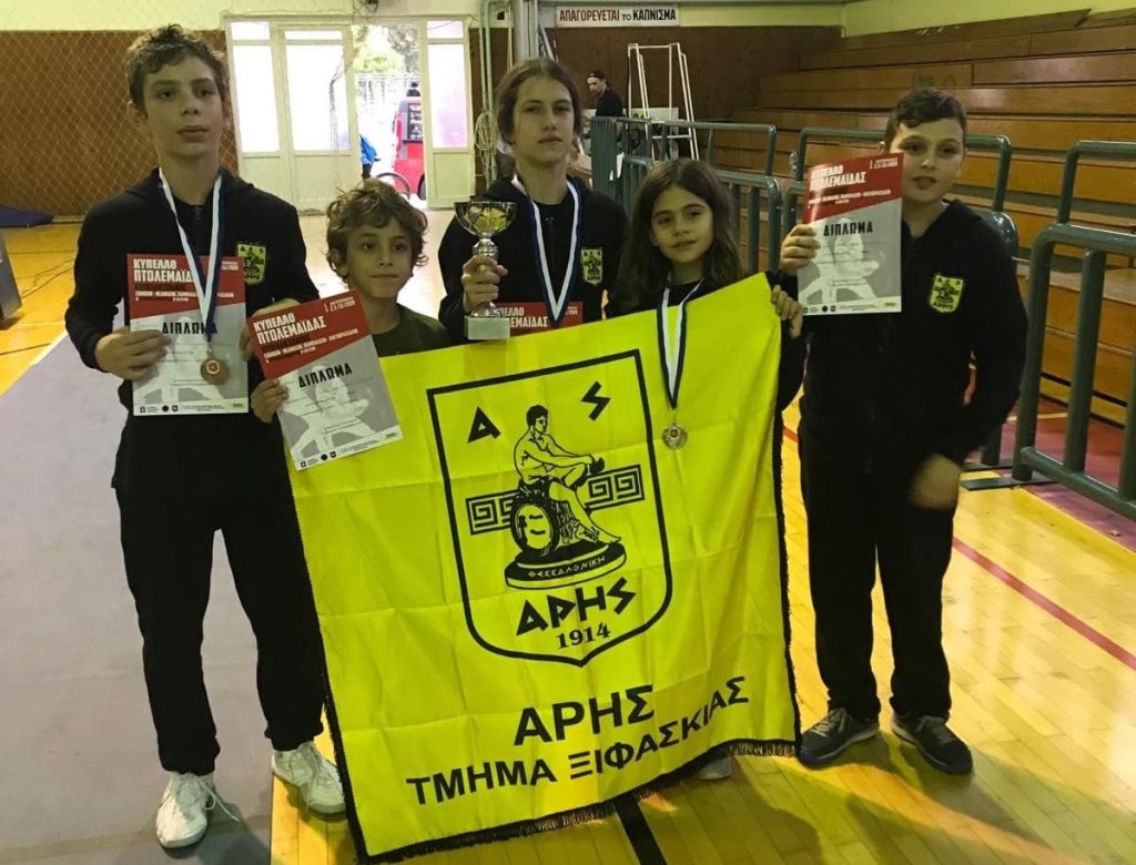 Ξιφασκία: Τέσσερα μετάλλια για τον ΑΡΗ στο Πανελλήνιο Κύπελλο (photos)