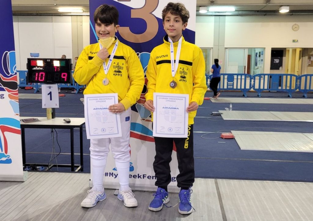 Ξιφασκία: Δύο μετάλλια για τον ΑΡΗ στο Πανελλήνιο Κύπελλο (photostory)