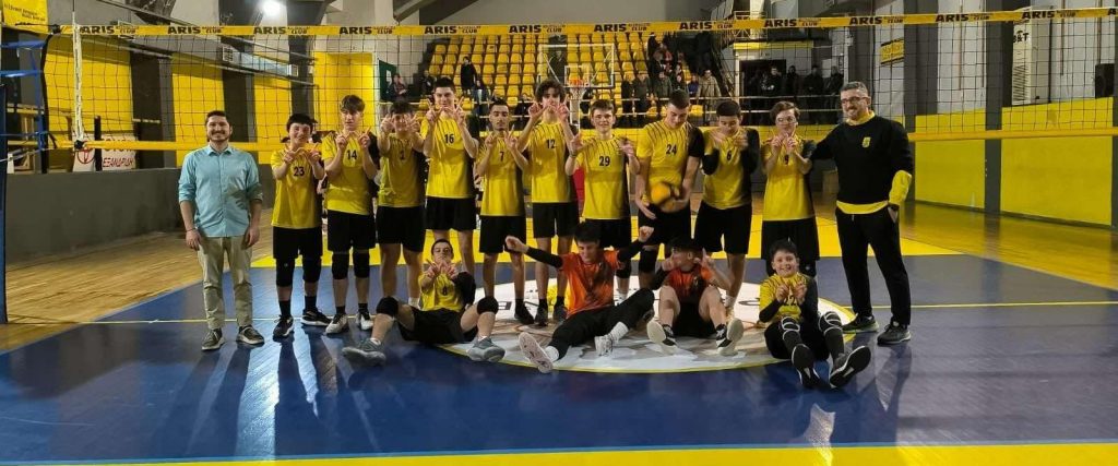 Βόλεϊ Παμπαίδων: Νίκη επί του Π.Α.Ο.Κ. (3-1)