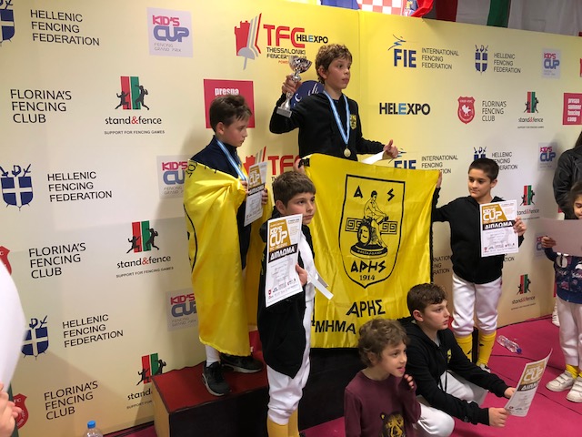 Μεγάλη επιτυχία για τους ξιφομάχους του ΑΡΗ