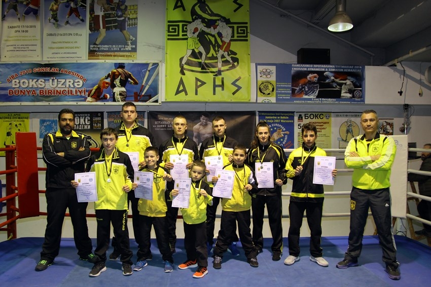 ΑΓΩΝΕΣ ΠΥΓΜΑΧΙΑΣ Α.Σ ΑΡΗΣ