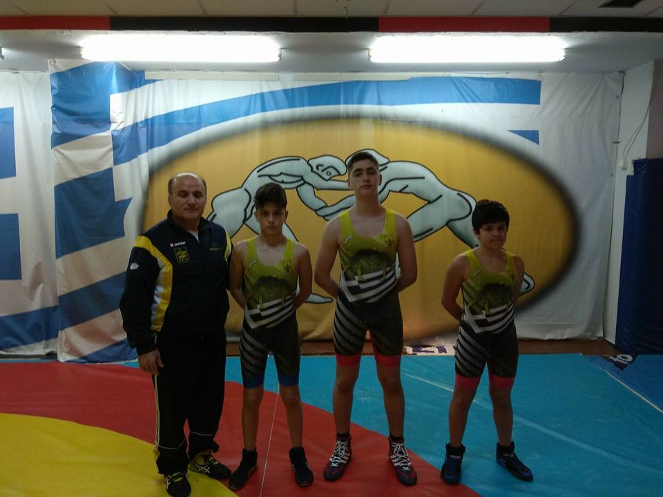 Με 3 συμμετοχές  ο ΑΡΗΣ στο Πανελλήνιο Πρωτάθλημα Παμπαίδων Πάλης