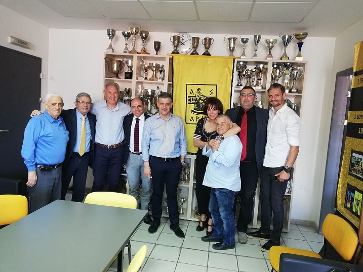 Η επίσκεψη  της Περιφέρειας στον ΑΣ ΑΡΗΣ