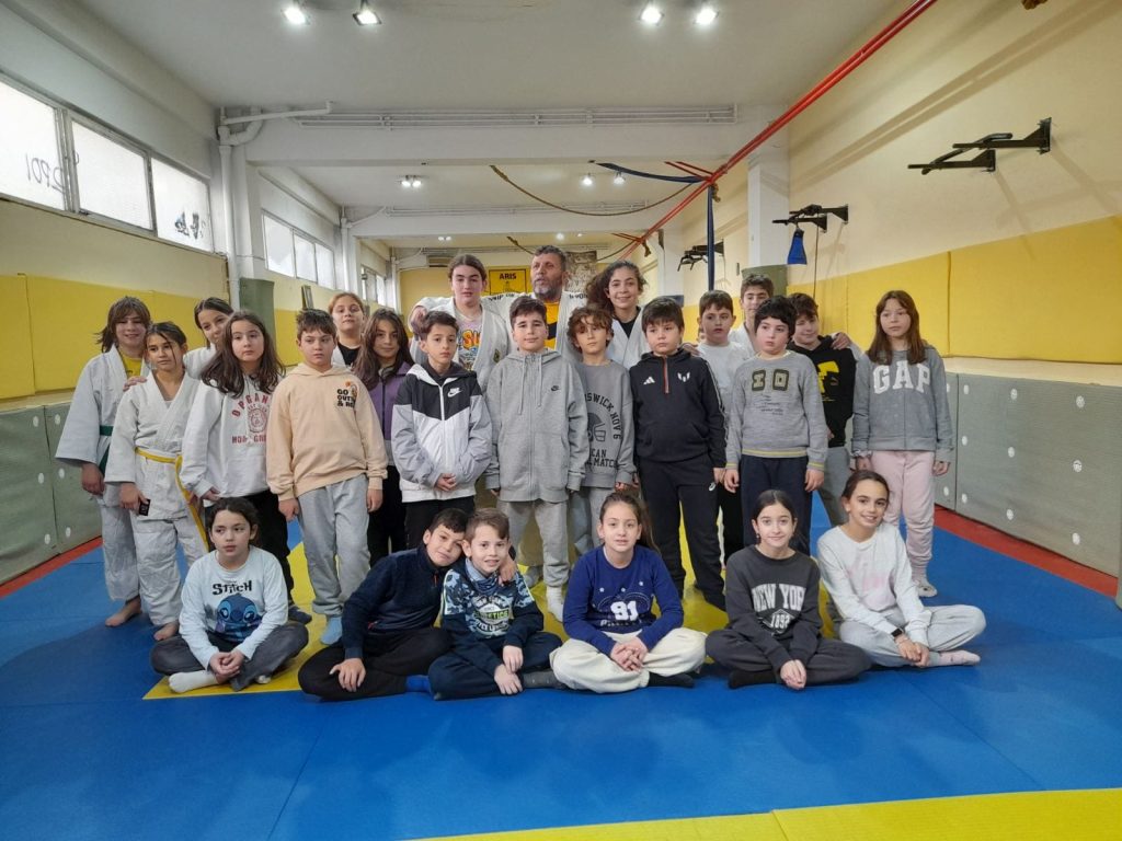 Τζούντο: «Γνωριμία» με το άθλημα για το 41ο Δημοτικό σχολείο (pics)