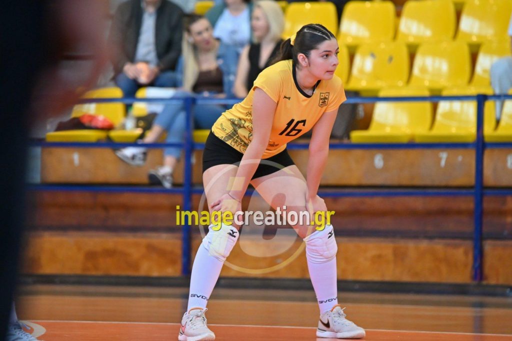 Ακαδημία Βόλεϊ: Στην προετοιμασία της Εθνικής Κ16 η Καλλιόπη Χαριστέα