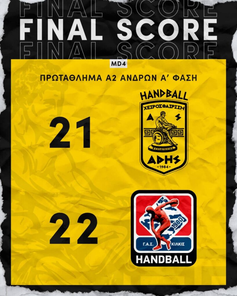 Χάντμπολ Ανδρών: Ήττα από το Κιλκίς