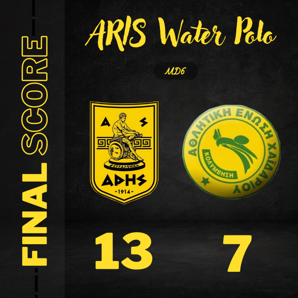 Πόλο Ανδρών: Εύκολη νίκη επί του Χαϊδαρίου