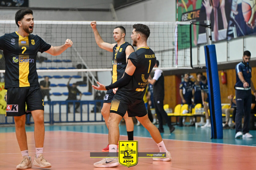 Βόλεϊ Ανδρών: Πέρασε από την έδρα της ΧΑΝΘ ο ΑΡΗΣ με 3-0