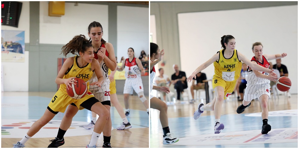 Μπάσκετ Κορασίδων: Μπαλτζή και Γιάνταη στην καλύτερη πεντάδα