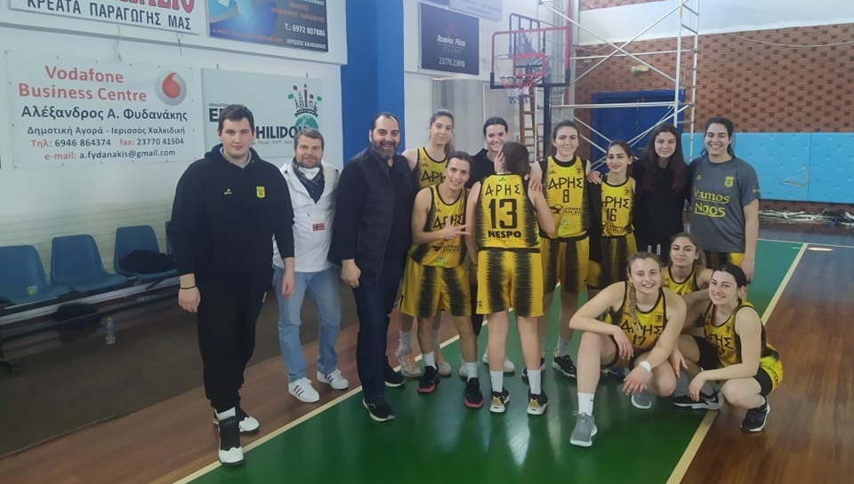 Μπάσκετ Γυναικών: Νίκη στην Ιερισσό με 13 τρίποντα της Τσαμπούρη!