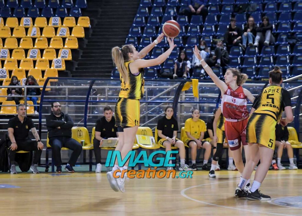 Μπάσκετ Γυναικών: 8η συνεχόμενη νίκη για τον ΑΡΗ