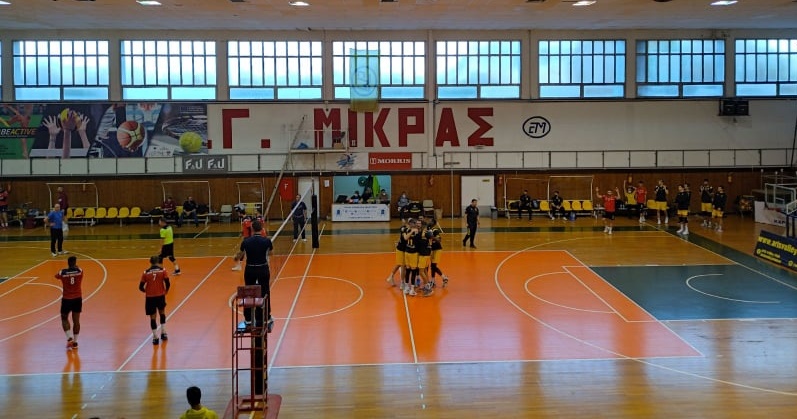 Βόλεϊ Ανδρών: Σημαντική νίκη επί του Άθλου Ορεστιάδας (3-1)