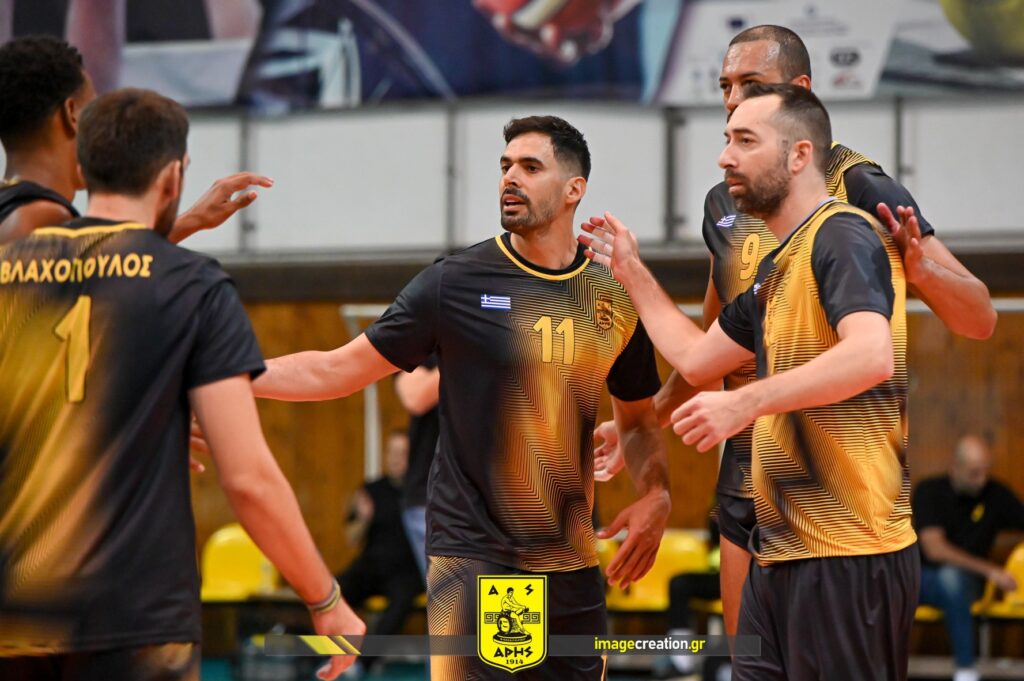 Βόλεϊ Ανδρών: Πέμπτη σερί νίκη ο ΑΡΗΣ