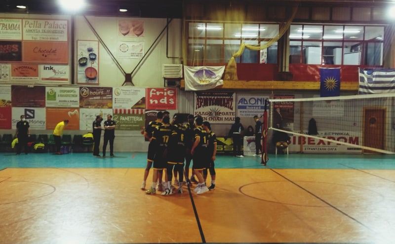 Βόλεϊ Ανδρών: Ήττα στο Κύπελλο από τον Αριστοτέλη Σκύδρας