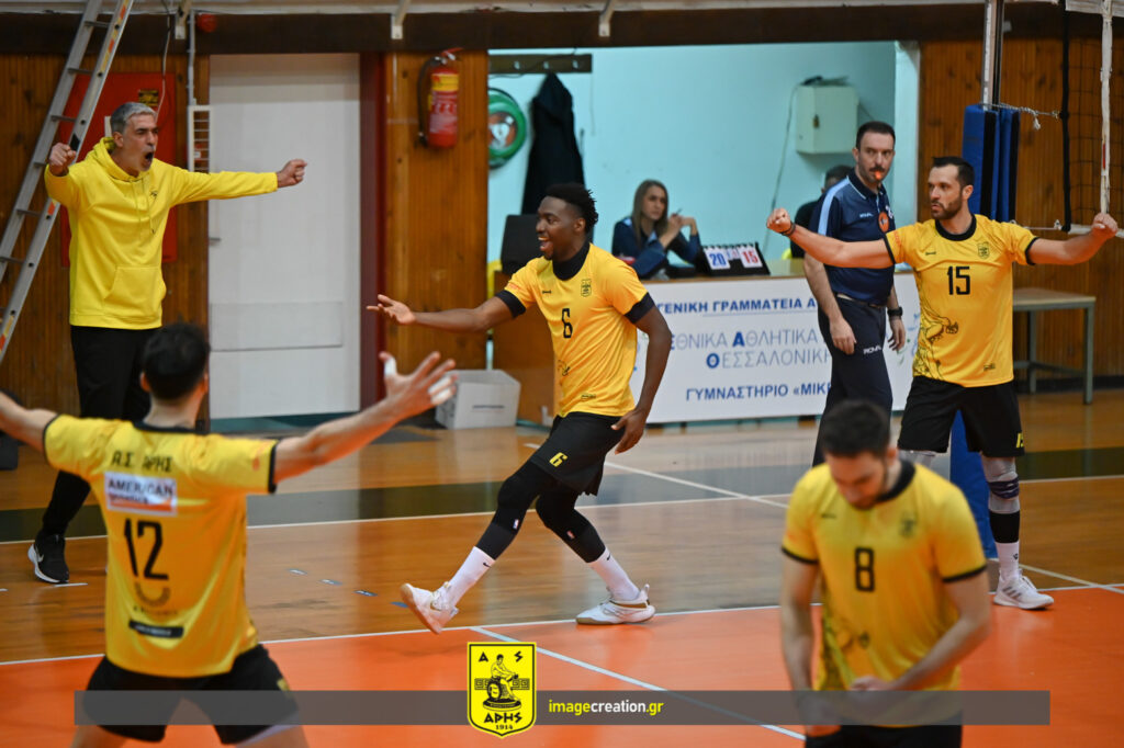 Βόλεϊ Ανδρών: Νίκη με 3-1 επί του ΑΟ Αιγιαλέων ο ΑΡΗΣ