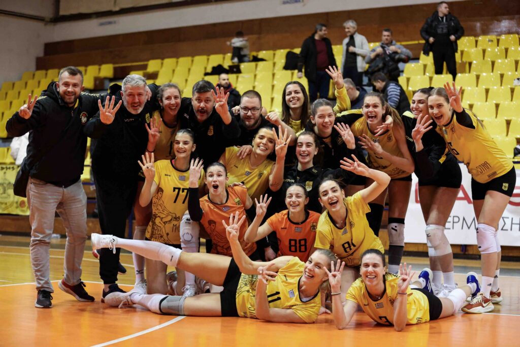 Βόλεϊ Γυναικών: Εκπληκτικός ΑΡΗΣ με ανατροπή (3-2) πέρασε στα ημιτελικά του Κυπέλλου
