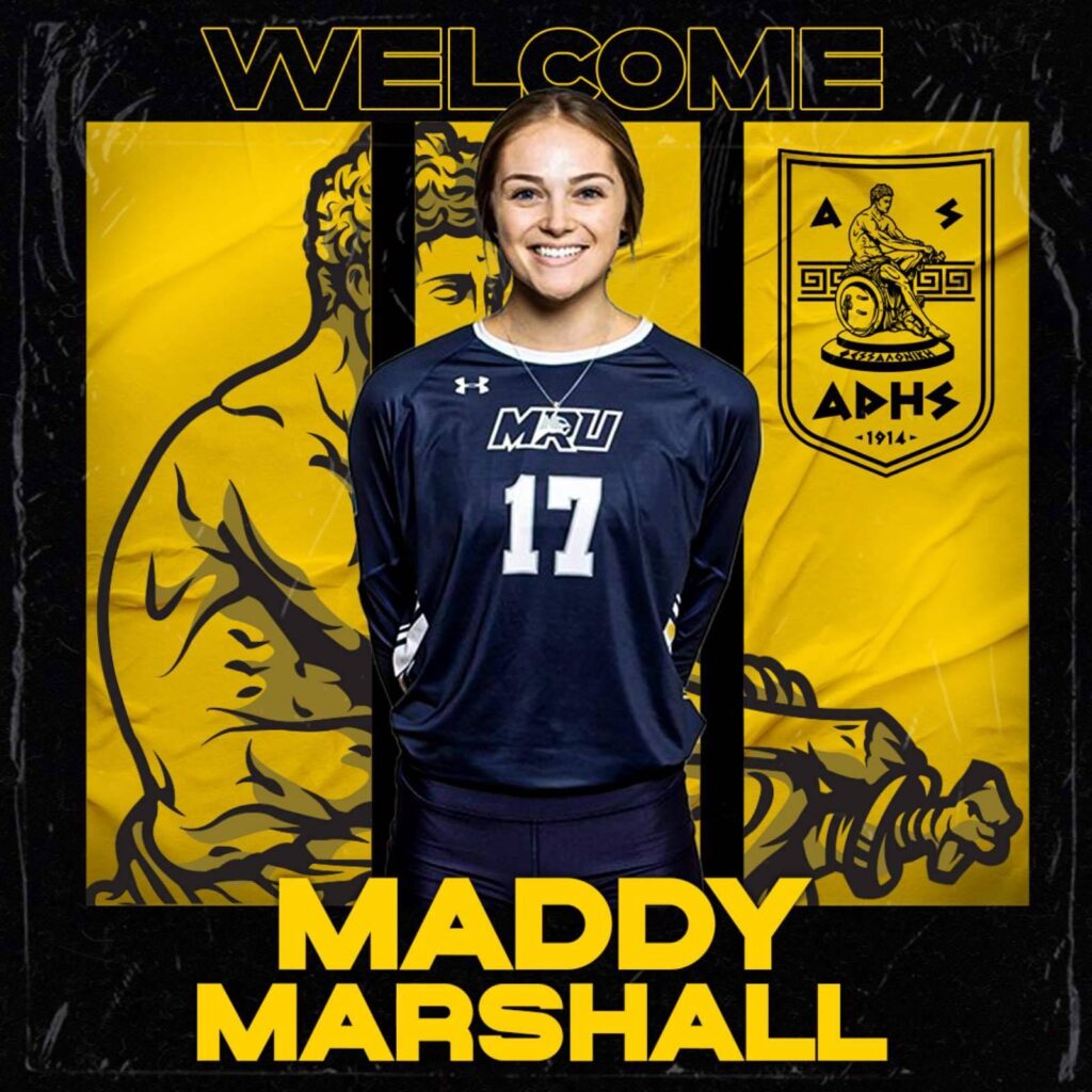 Βόλεϊ Γυναικών: Η Madison Marshall στον ΑΡΗ (video)