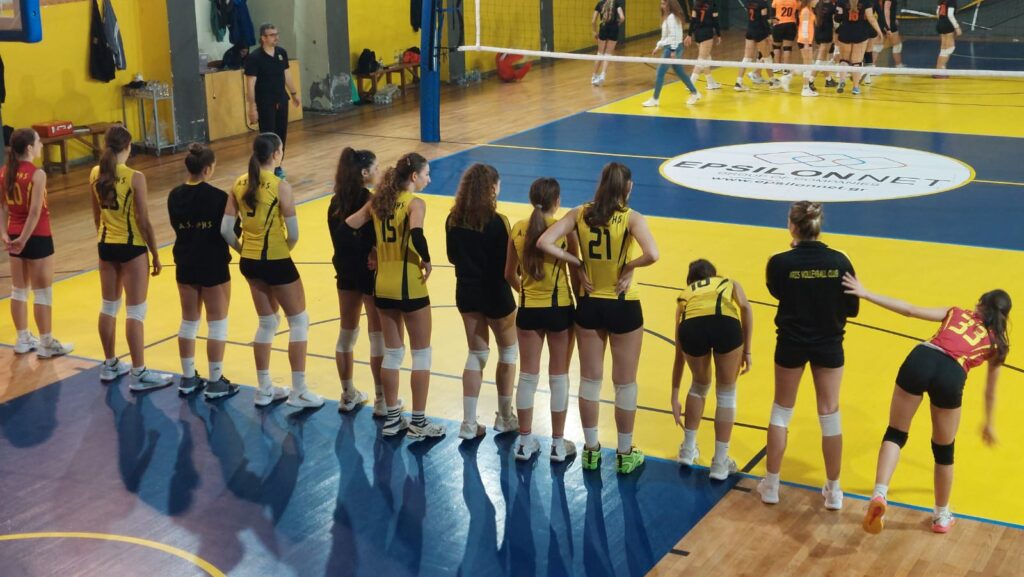 Βόλεϊ Κορασίδων: Ο ΑΡΗΣ νίκησε 0-3 τον Έσπερο Θέρμης και προκρίθηκε στη Γ΄Φάση με δύο νίκες