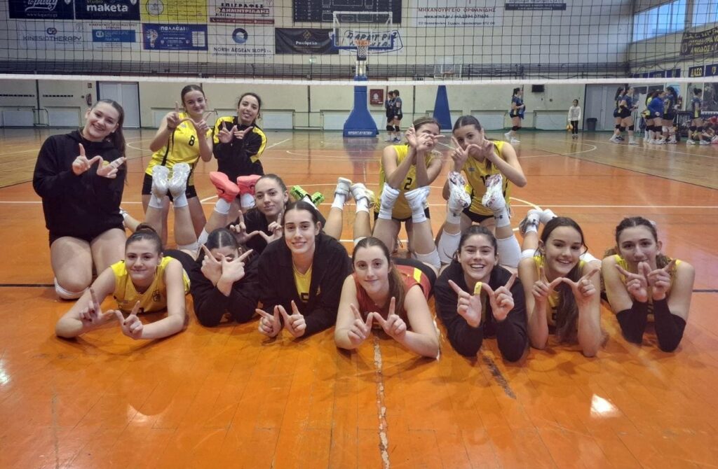 Βόλεϊ Κορασίδων: Πέρασε νικηφόρα από την έδρα του ΔΑΣΩ ο Αρης 0-3