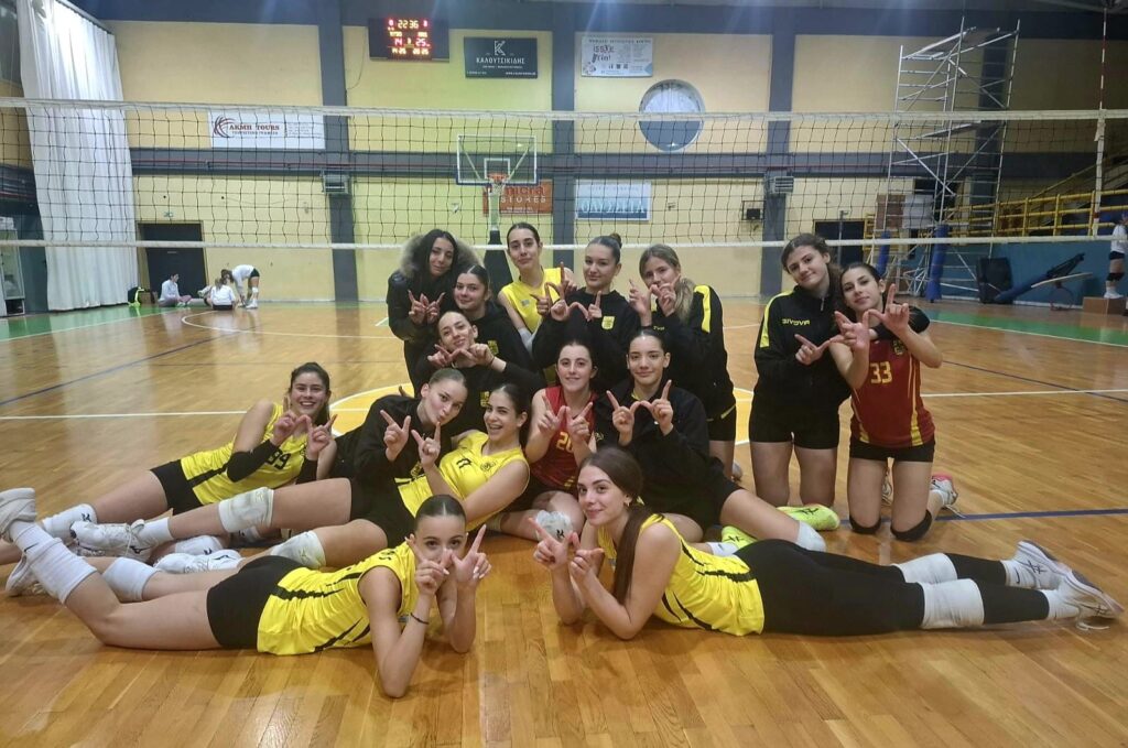 Βόλεϊ Νεανίδων: Νίκη του ΑΡΗ