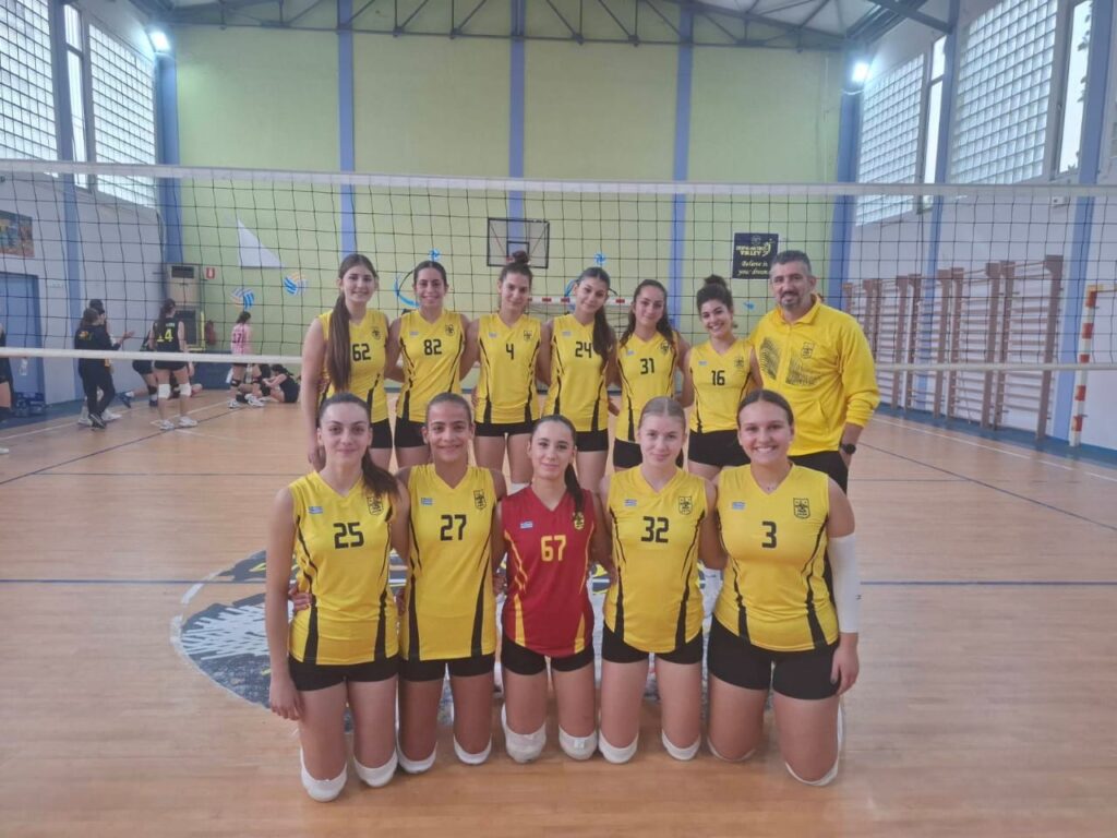 Βόλεϊ Κορασίδων (εκτός συναγωνισμού ΕΠΕΣΘ): Ηττα για τον ΑΡΗ 2