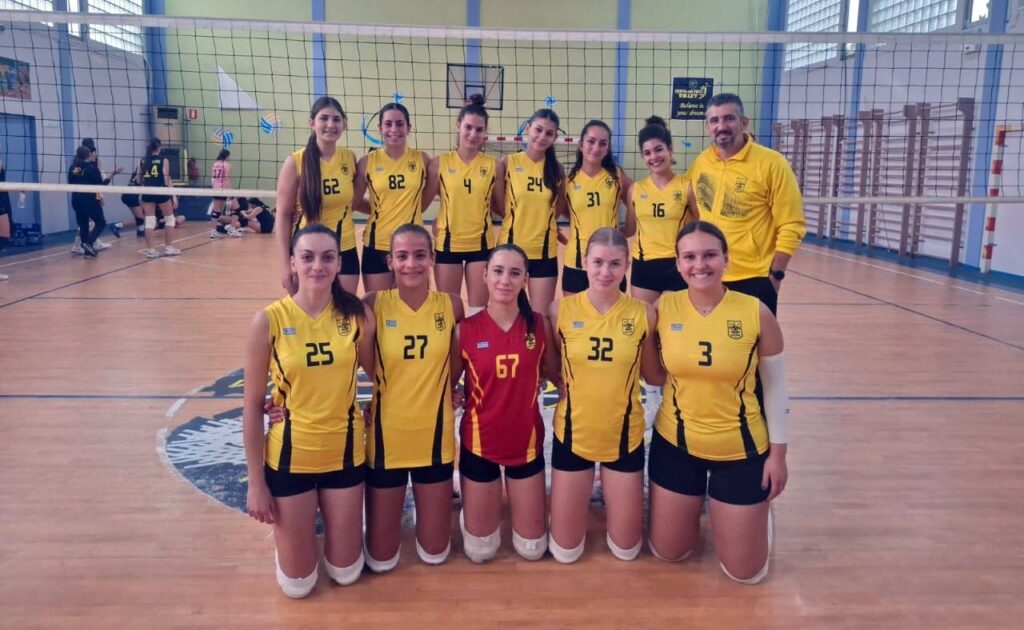 Βόλεϊ Κορασίδων AΡΗΣ 2 (εκτός συναγωνισμού ΕΠΕΣΘ): Νίκη 0-3 στην ΑΕΝ Αγίας Τριάδας