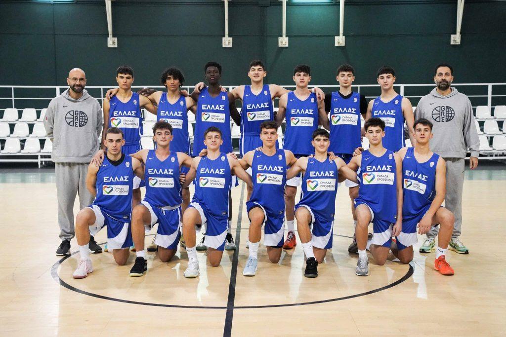 Μπάσκετ Παίδων: Με Καντιδάκη η Εθνική Ελλάδας στην Ισπανία