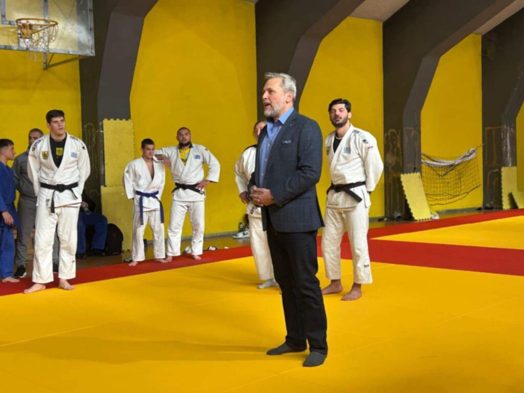 Τζούντο: Ο Σίμος Αϊβαζίδης στο 2ο Διεθνές Προπονητικό Καμπ Τζούντο ΑΡΗΣ 2026