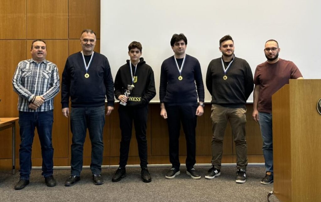 Σκάκι: Πρώτος ο ΑΡΗΣ στο Κύπελλο Μνήμης